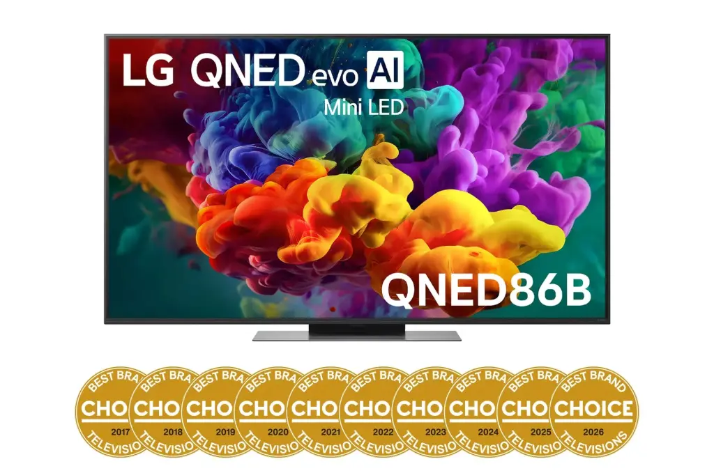 تلویزیون هوشمند ال‌جی QNED evo مدل QNED86BSA، کیفیت تصویر 4K